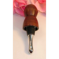 Hand Crafted / Turned Eastern Walnut Wood Wine Bottle Stopper Great Gift #2